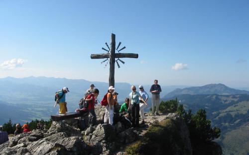 Berg Iseler (1800 m üNN); der "Hausberg" von Bad Hindelang